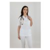 bluza damska medyczna kosmetyczna spa m 074 biala
