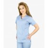 niebieska bluza medyczna ola z krotkim rekawem 570x611