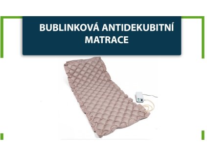 Bublinkový matrac s kompresorom