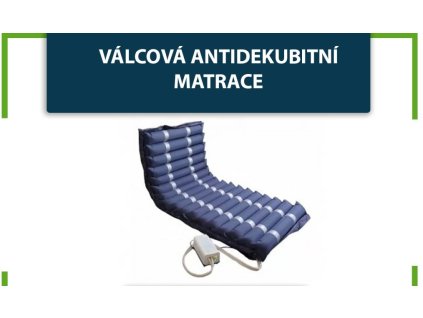 Aktívny antidekubitný matrac s kompresorom valcový
