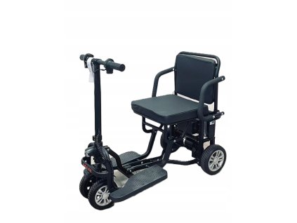 Skuter inwalidzki Life Check Pro Black 1 skladany 4 kola