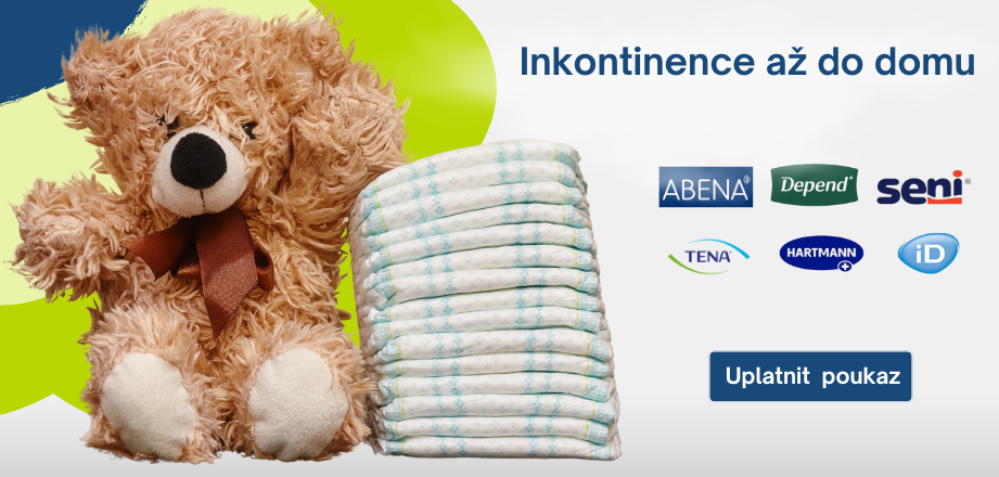 Inkontinence až do domu.