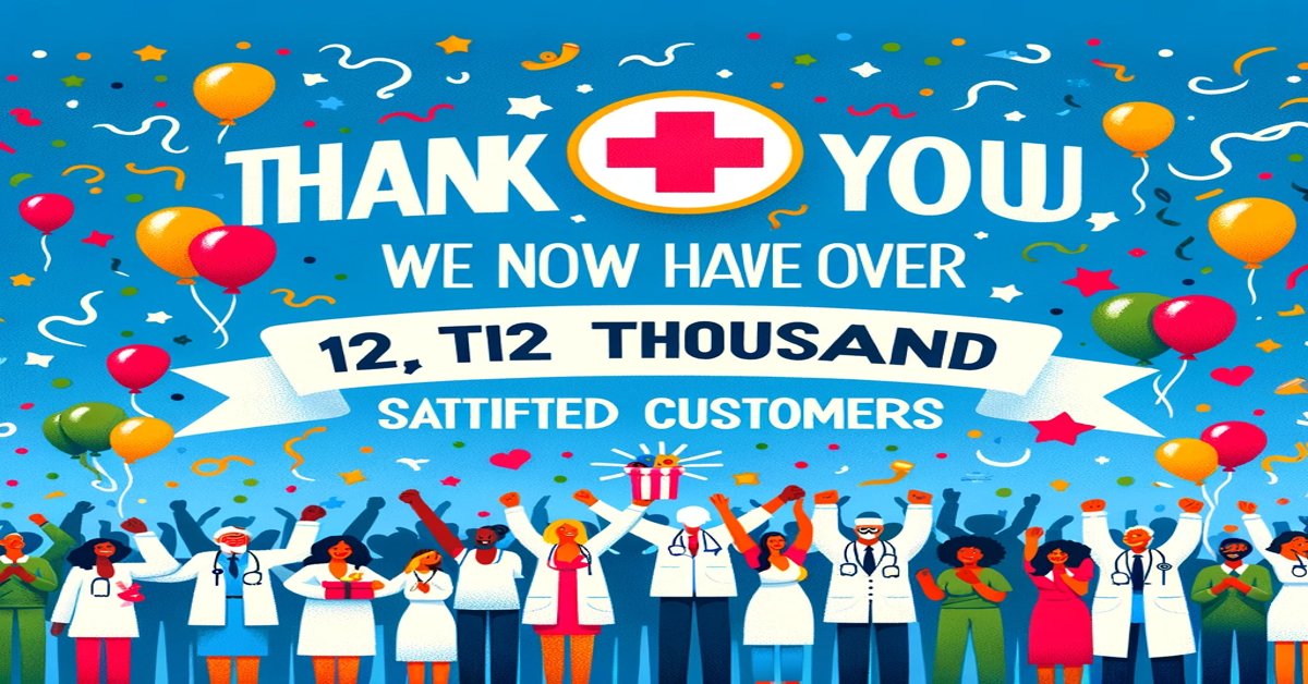 Děkujeme za Vaši Spolupráci v Roku 2023: Společně Jsme Překonali hranici 12 000 Zákazníků!