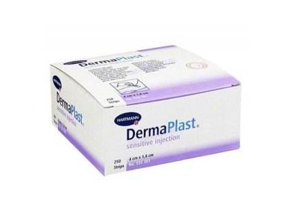 Dermaplast Sensitive Injekční Náplasti 16×40 mm v hygienickém obalu