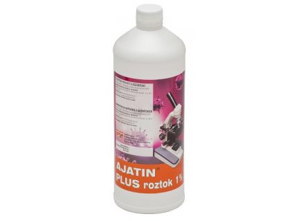 Ajatin plus roztok 1% 1000 ml při použití ve zdravotnictví