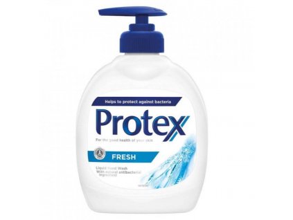 Protex Fresh 300ml s dávkovačem, čistí a chrání před bakteriemi.