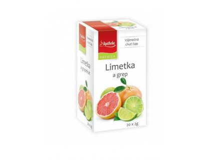 Balení Apotheke Čaj Limetka a Grep připravené k použití