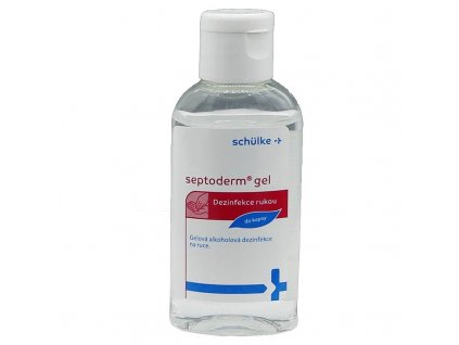 Septoderm Dezinfekční Gel 50ml, okamžitá ochrana proti bakteriím a virům.