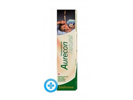 Aurecon Ušní Svíčky Natural 2ks - jemné a přírodní řešení pro hygienu a relaxaci uší