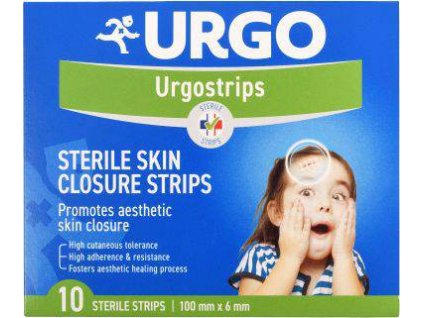 Urgostrips náplasť na stehy 100x6mm