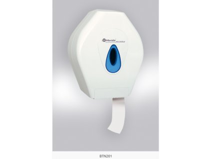 zásobník na wc papír Merida Top Mini připravený k použití v moderní toaletě