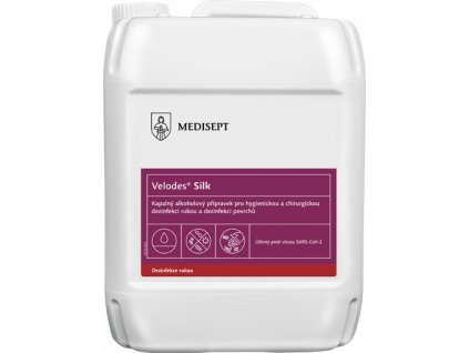Balení Velodes Silk 5 l – profesionální řešení pro každodenní hygienu