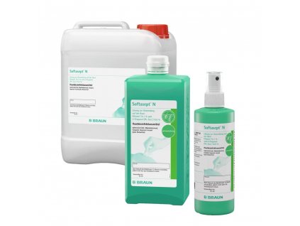 Softasept N Barevný 1L připravený k použití ve zdravotnickém provozu