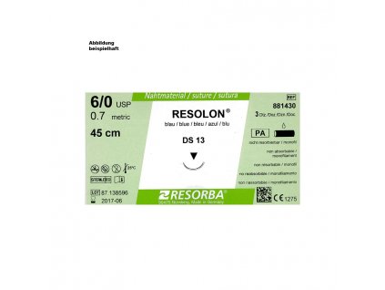 Resolon 5/0 DS 18 v chirurgickém balení