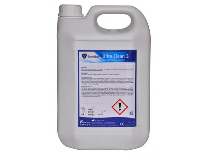 STERIDINE ULTRA CLEAN 3 5 l připravený k použití ve zdravotnickém provozu
