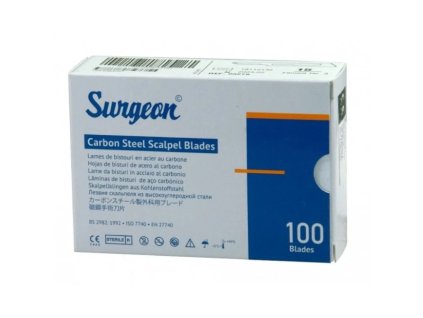 Čepelka skalpelová Surgeon 100 ks v originálním balení