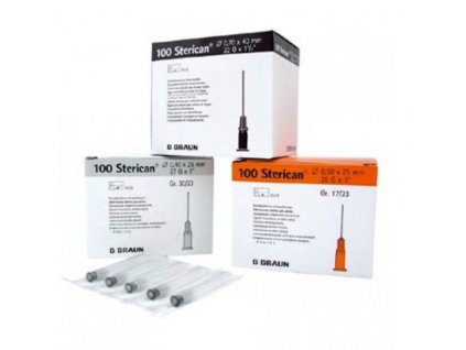 Sterican injekční jehly 20G 0.9x70mm žlutá 100 ks