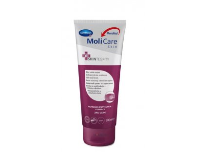 MoliCare Skin ochranný krém se zinkem 200 ml v praktické tubě