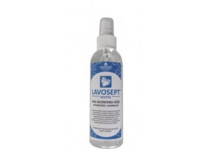 Lavosept Roztok 200ml dezinfekční sprej bez vůně s hydratačními složkami