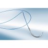 Dafilon modrý 6/0, 75cm DS12, 36ks, premium šicí materiál pro chirurgy.