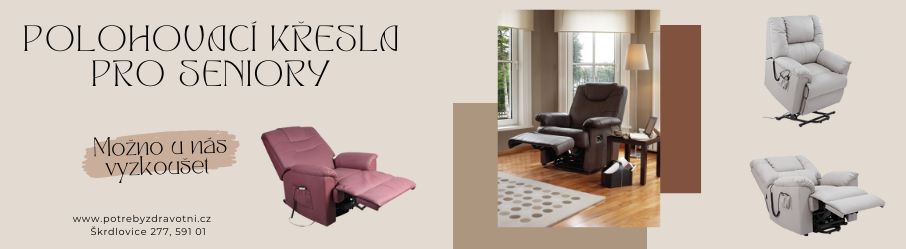 Polohovací křesla pro seniory