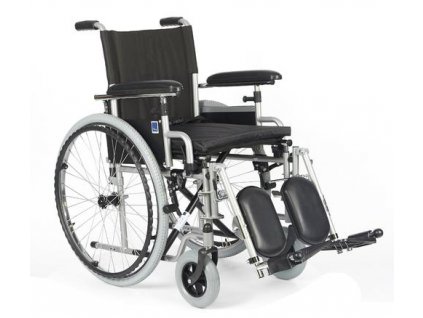 Timago invalidní vozík CLASSIC ELR (H011) 48 cm s regulací stupaček