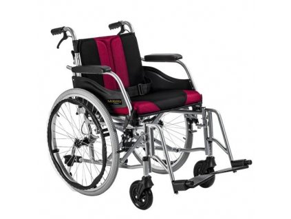 Timago invalidní vozík  WA C2600 Premium 46 cm / černo-bordó