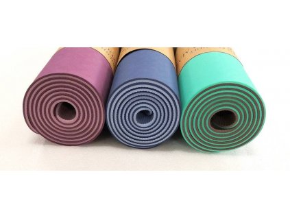 Yoga mat TPE PROFI LONG (Barva fialová)
