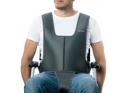 fixační vesta pro vozíčkáře