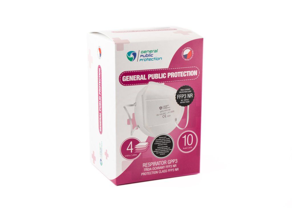 Respirátor FFP3 NR ZDRAVOTNICKÉ POTŘEBY DOUBRAVKA s.r.o.