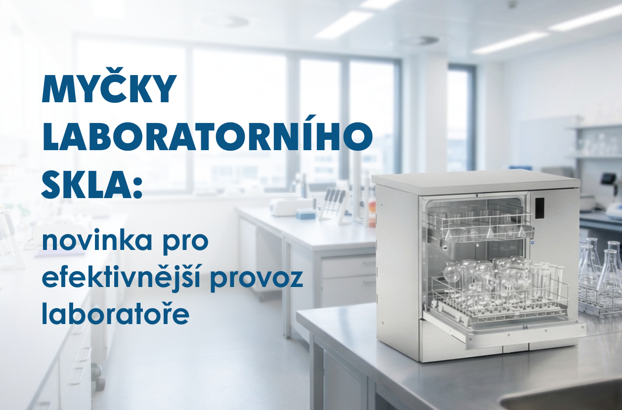 Myčky laboratorního skla: novinka pro efektivnější provoz laboratoře