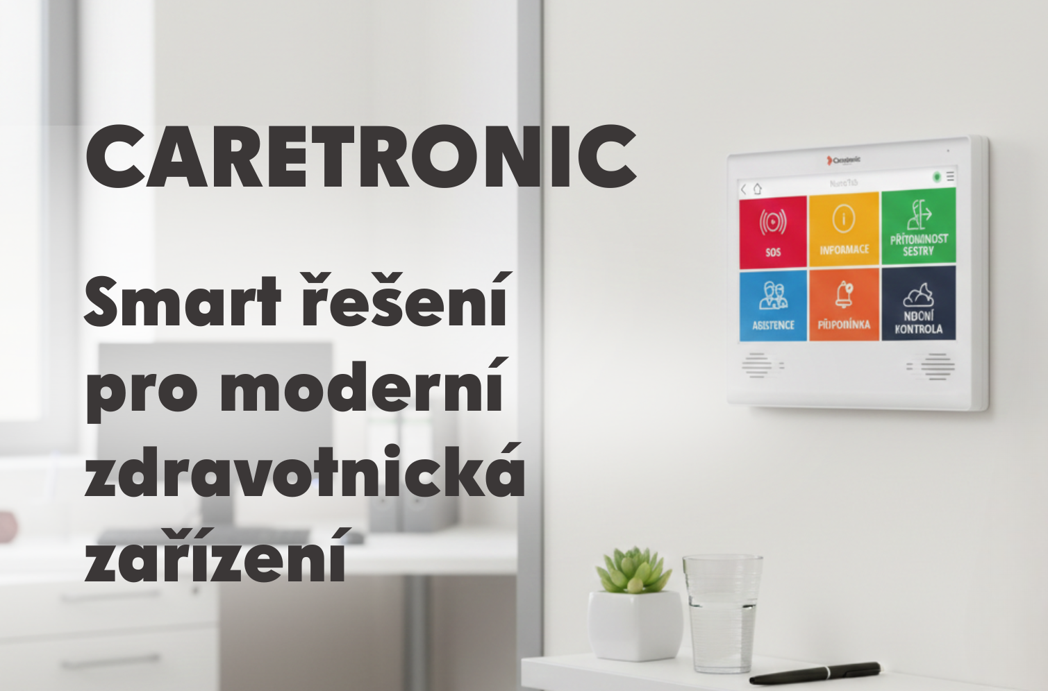 Caretronic: Smart řešení pro moderní zdravotnická zařízení