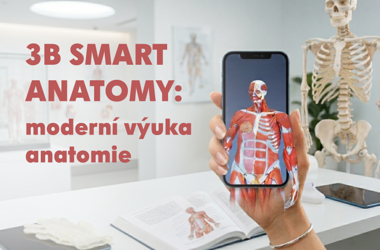 3B Smart Anatomy: Spojte fyzické anatomické modely s digitálním světem