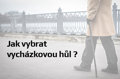 Jak vybrat vycházkovou hůl