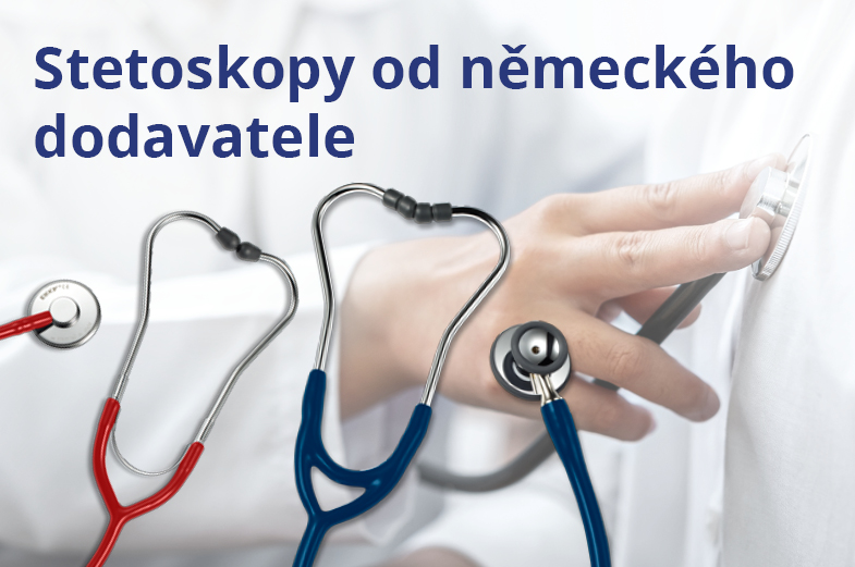 Stetoskopy od německého dodavatele
