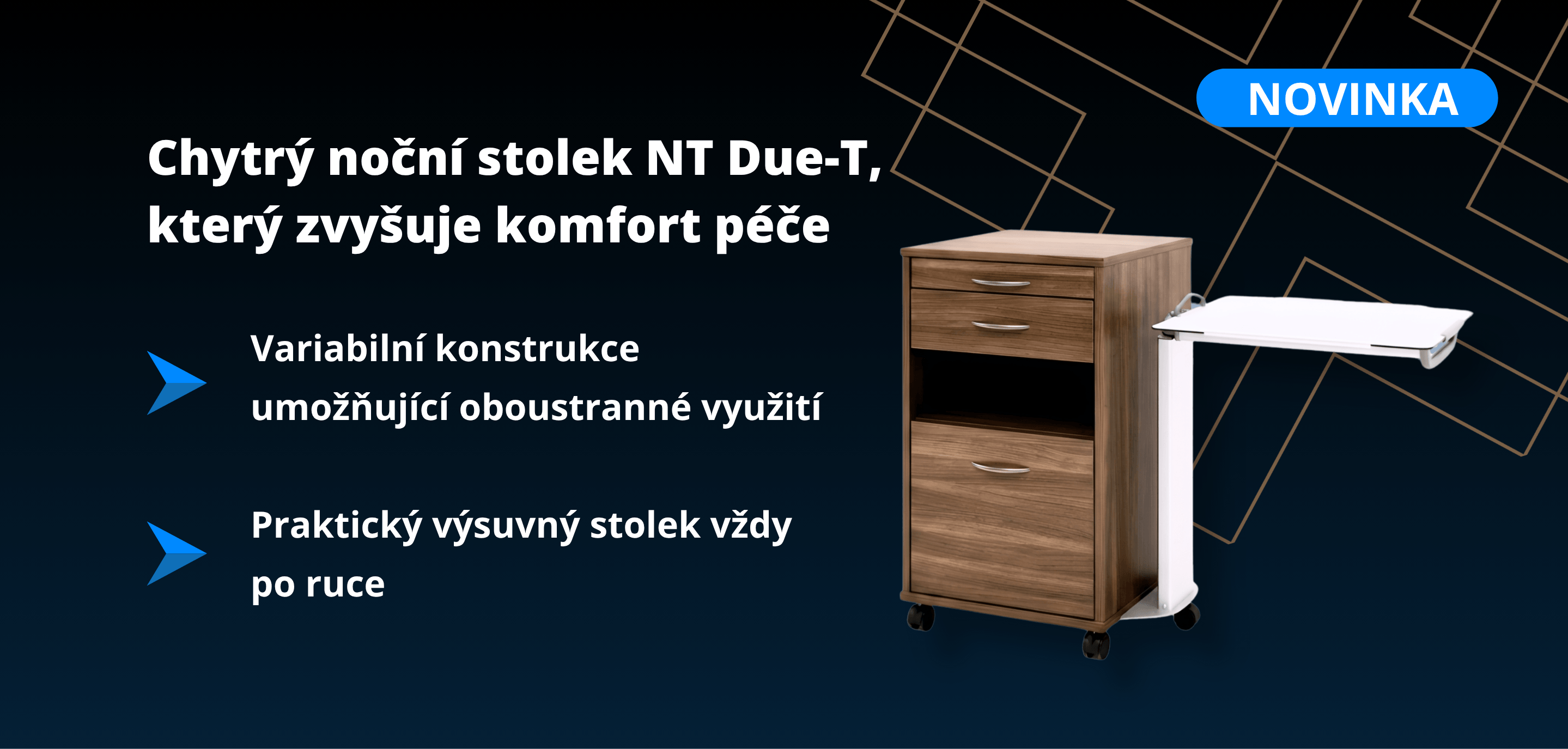 Noční stolky NT Due-T