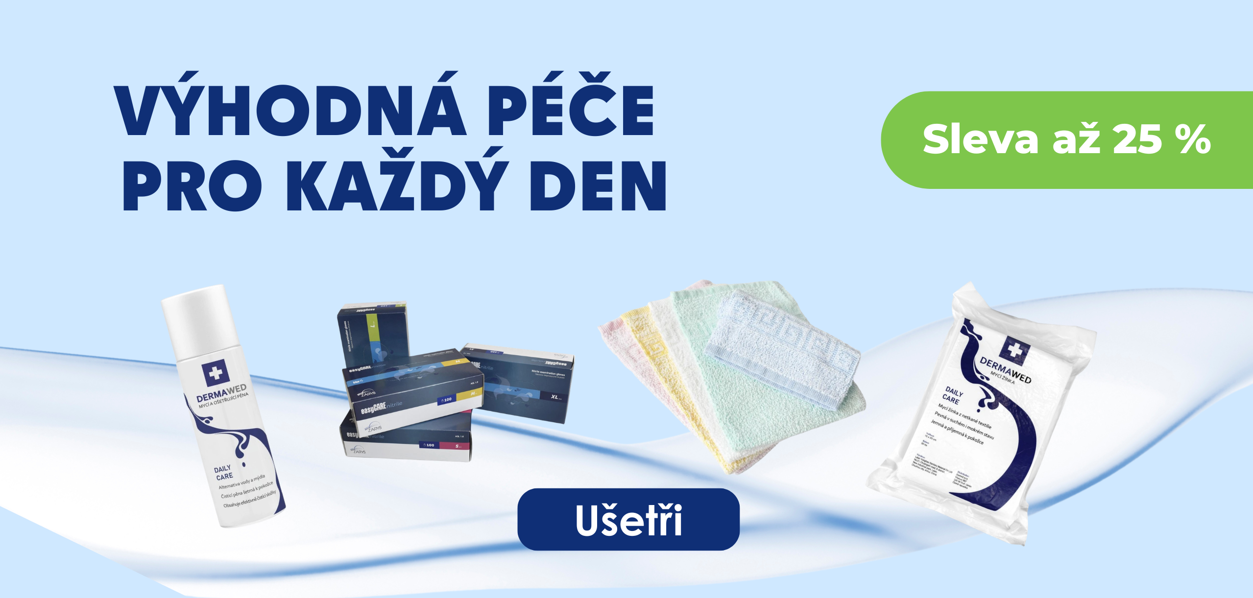 Výprodej hygienických pomůcek