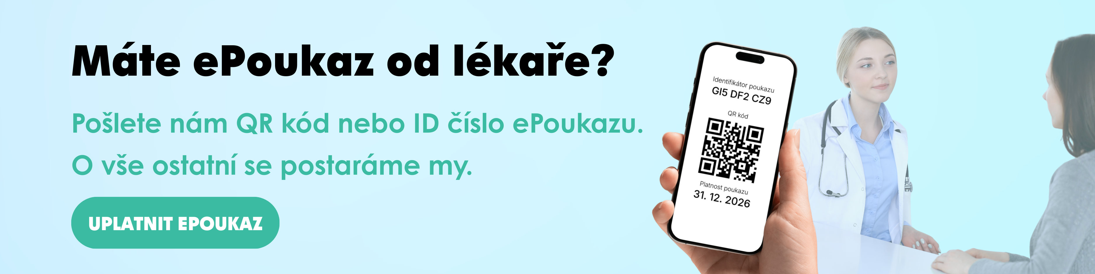 Uplatnění ePoukazu na zdravotní pomůcku