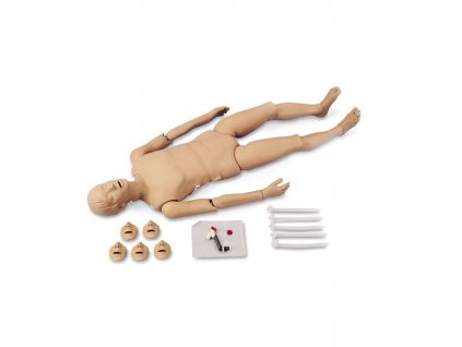 Celotělová figurína pro nácvik záchranných technik a resuscitace