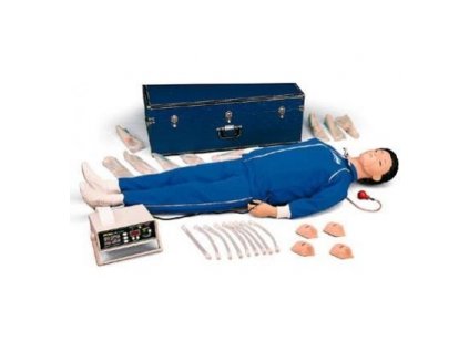 Elektronická resuscitační figurína celého těla