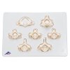A790 02 1200 1200 Set of 7 BONElike Human Cervical Vertebrae 3B Smart Anatomy