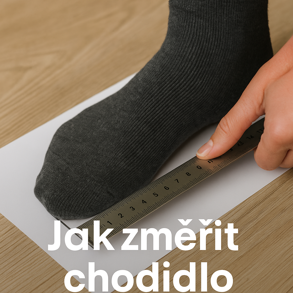 Jak změřit chodidlo
