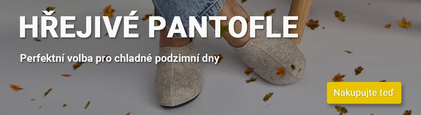 Hřejivé pantofle - Perfektní volba pro chladné podzimní dny