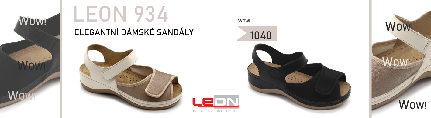 Leon 934 Dámské zdravotní sandály vhodné na vbočený palec ((Hallux valgus)