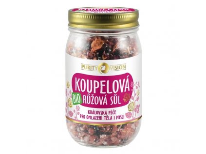 purity vision ruzova koupelova sul 400g