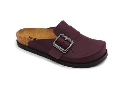 damske korkove pantofle LEON 7000 bordo preview
