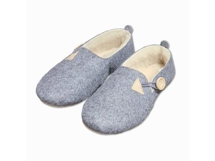 damske valasske filcove mokasinky s ovci vlnou preview