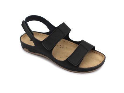 damske sandaly LEON 966 cerna preview