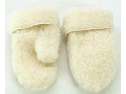 vlnene rukavice merino prirodni preview