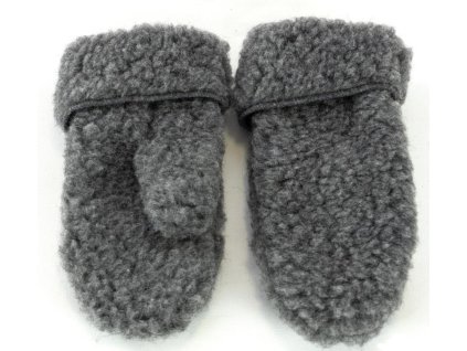 vlnene rukavice merino grafitova preview